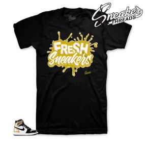 Retro 1 Gold Toe Fresh Sneakers Shirt