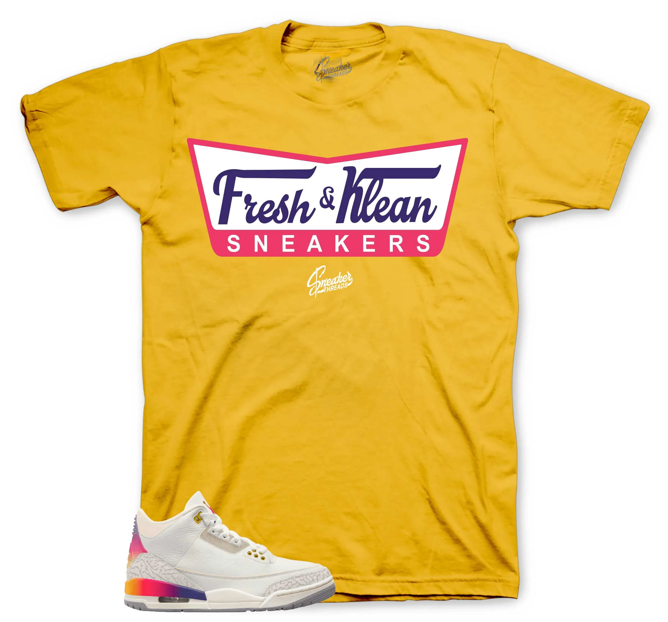 Retro 3 Sunset Fresh & Klean Shirt