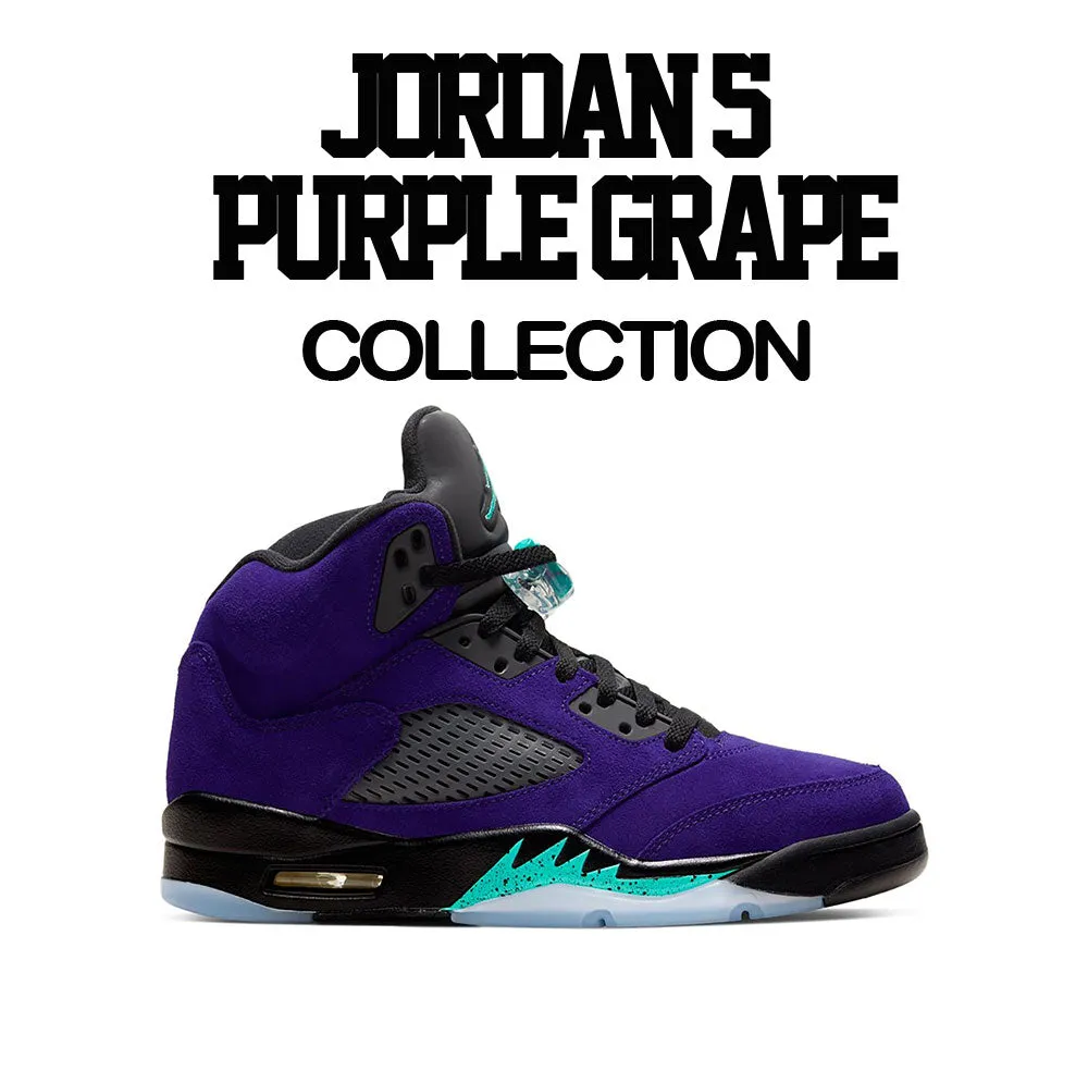 Retro 5 Alternate Grape Fresh-Air Shirt