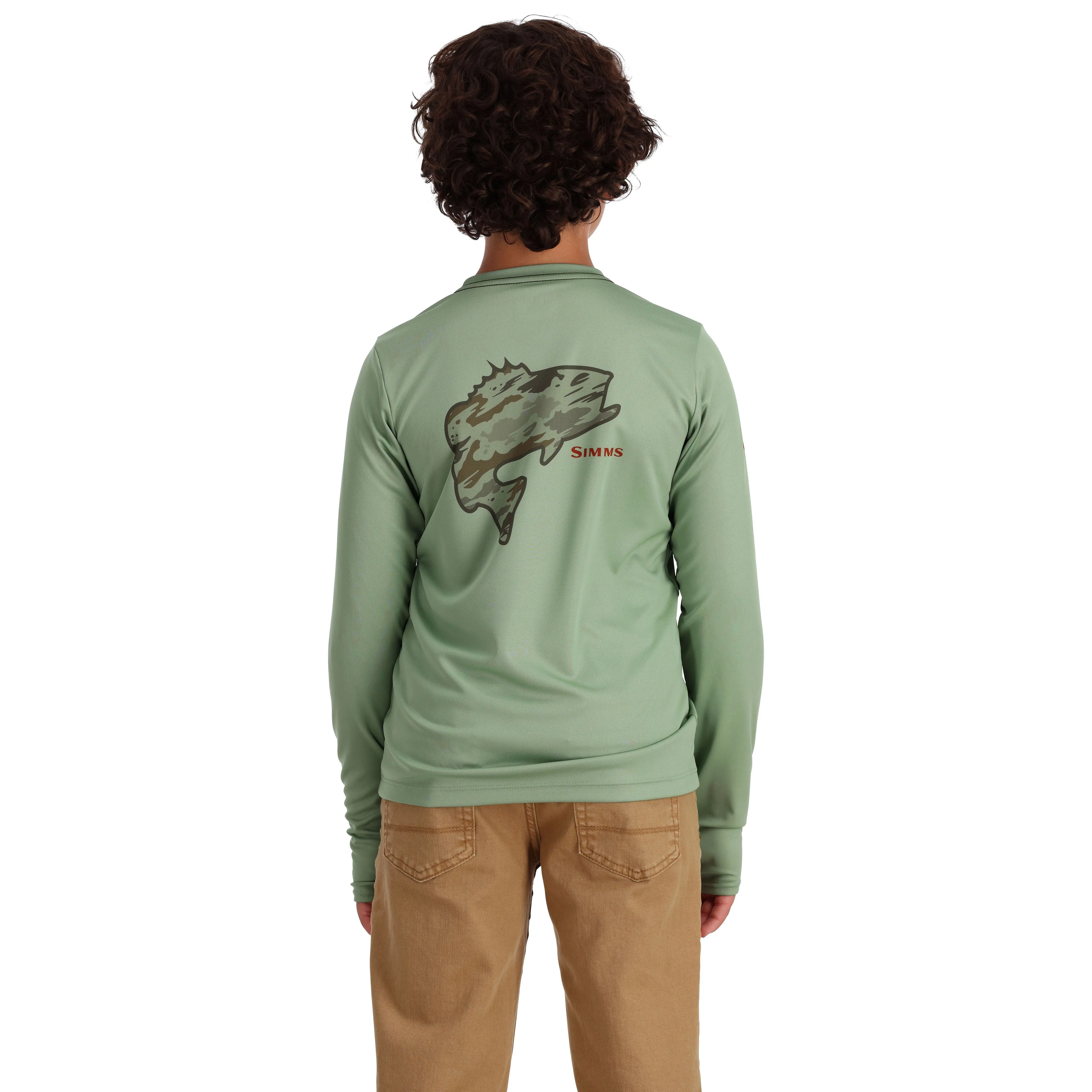 Simms Kid's Solar Tech Crew Neck