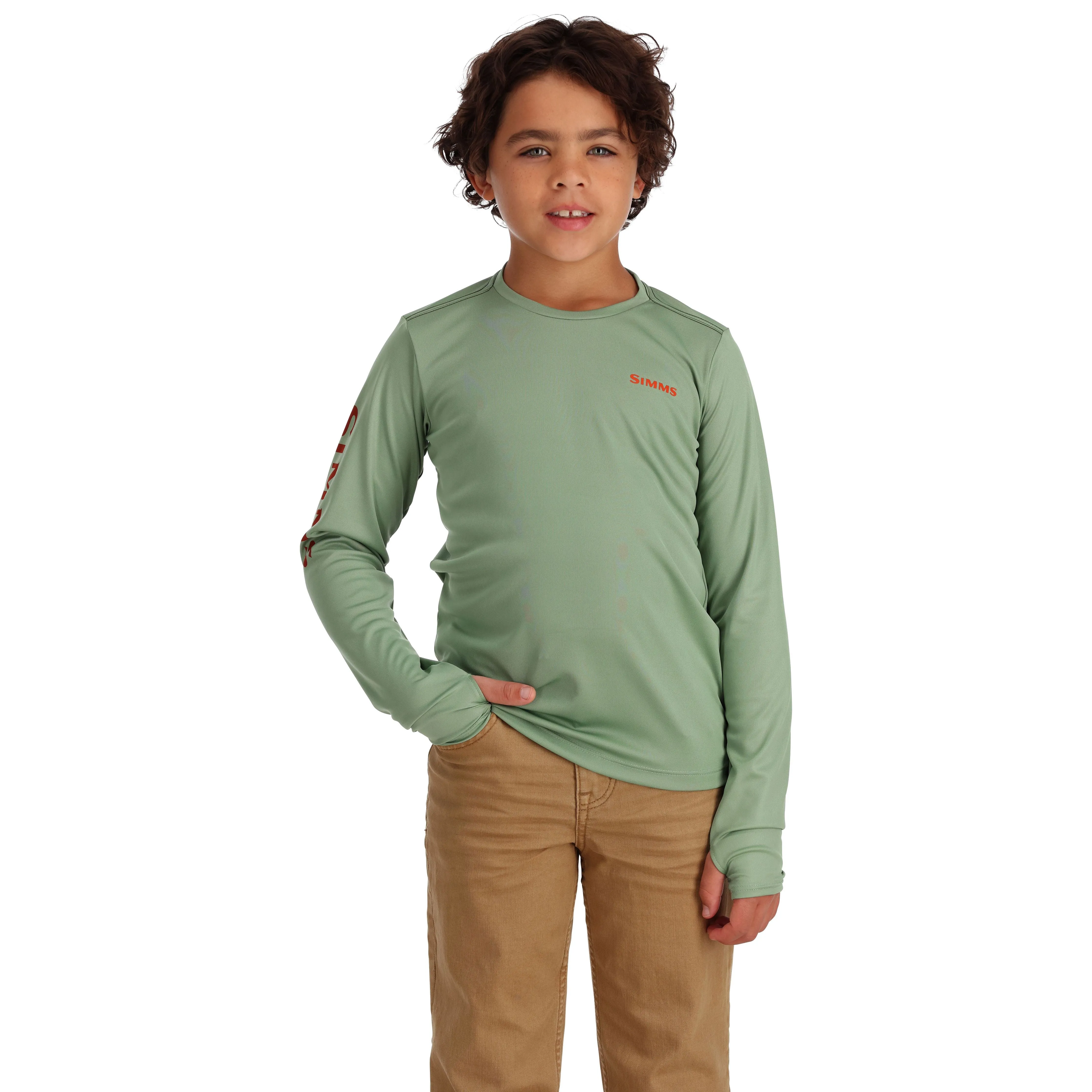 Simms Kid's Solar Tech Crew Neck