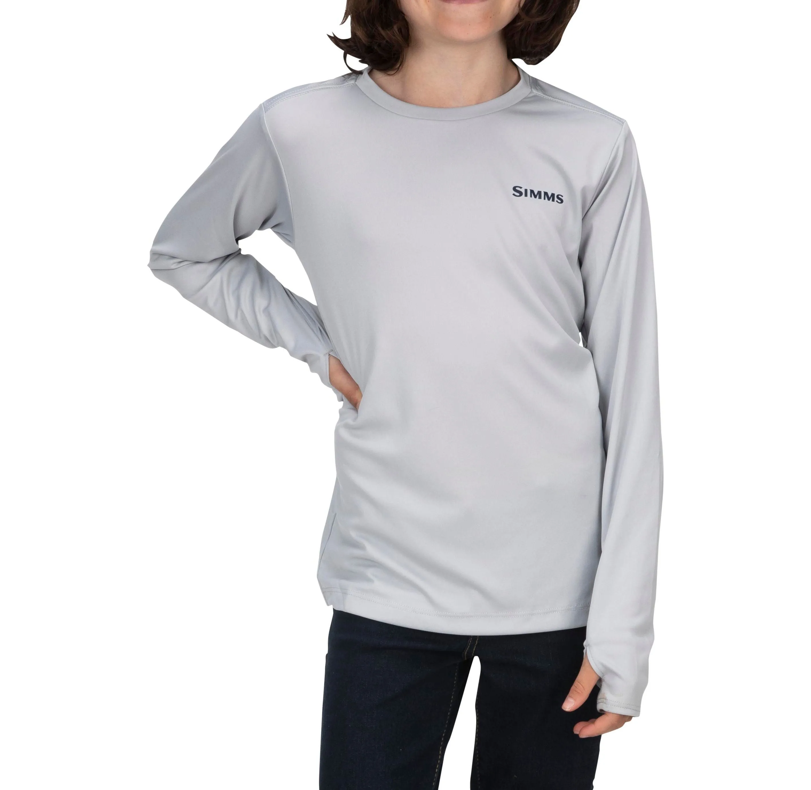 Simms Kid's Solar Tech Crew Neck