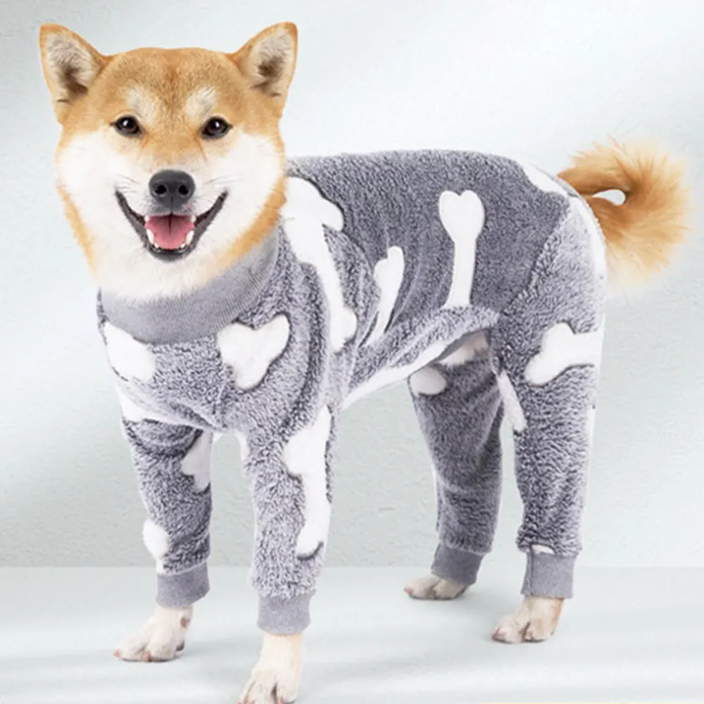 Soft and Cozy Moon & Stars Dog Pajamas - Perfect for Year-Round Comfort