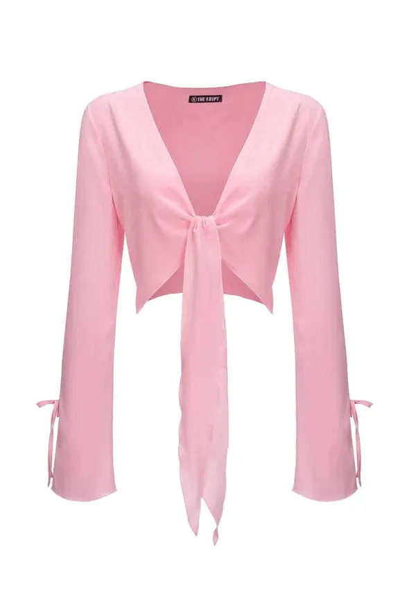 THE KRIPT - "Blitz" Top - Pink - Airy Lightweight Adjustable