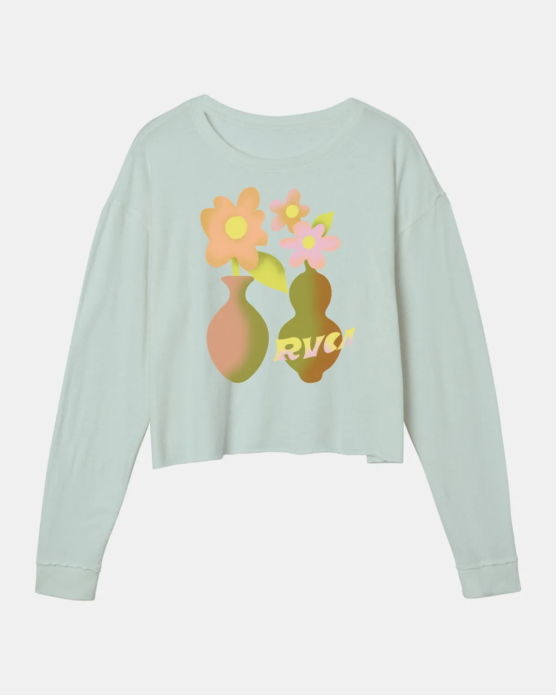 Vase Long Sleeve Tee - Sky Blue