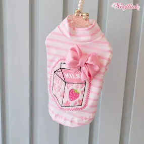 Wooflink Milk Turtleneck in Pink